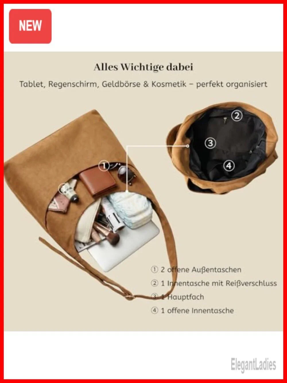 Large Slouchy Vegan Leather Hobo Crossbody Tote Bag Work Travel